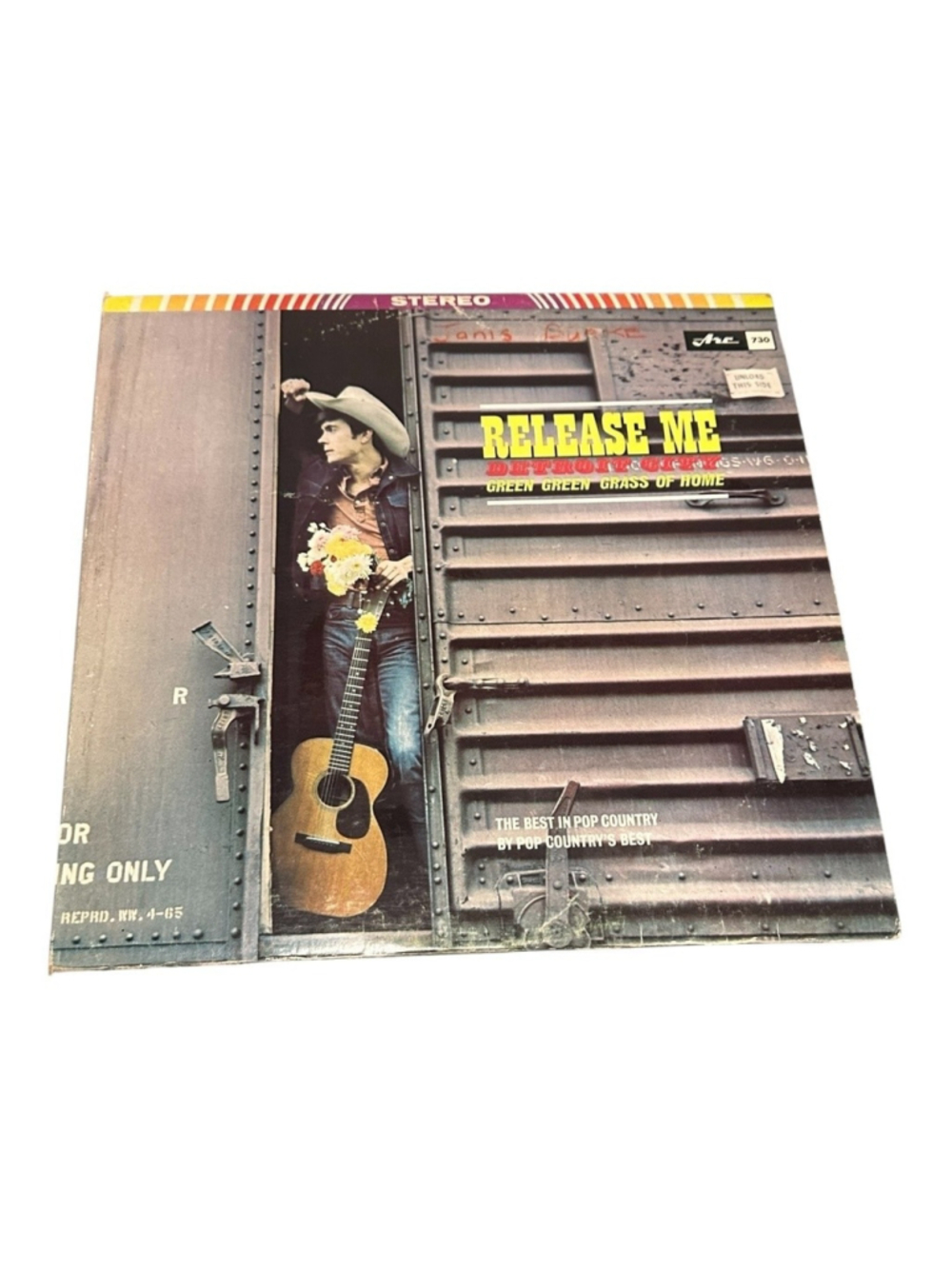 Vintage Pop Country's Best Vinyl LP Release Me 1965 Arc Country Pop Black Canada